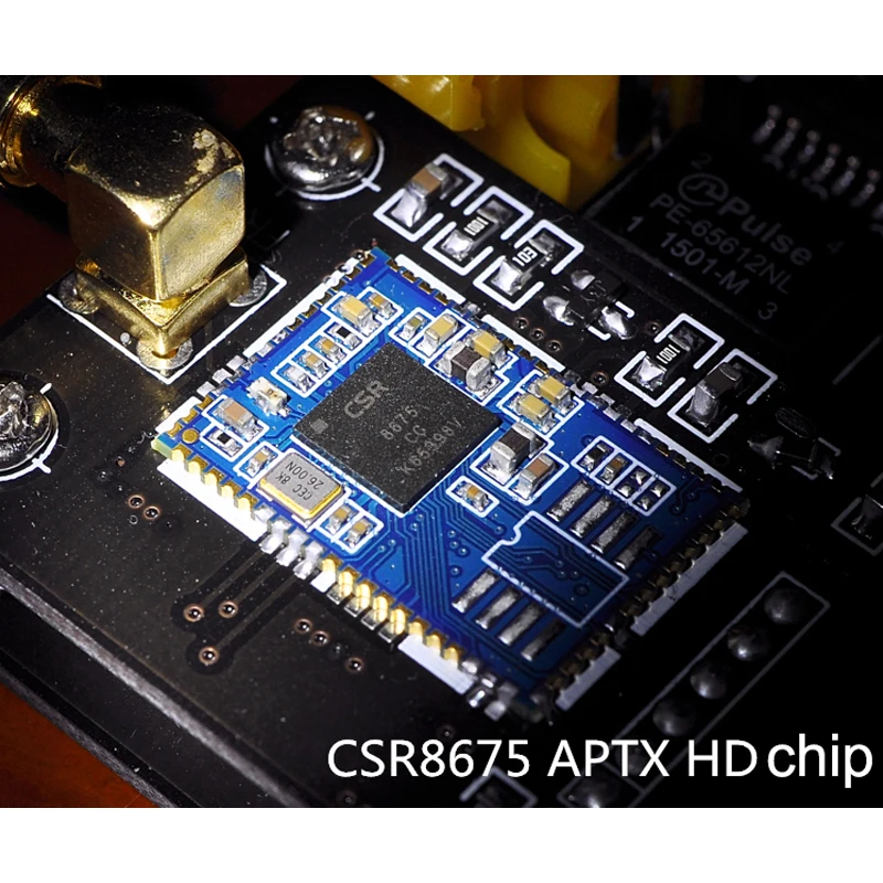 APTX-HD Bluetooth 5.0 CSR8675 Coaxial Optical Output With antenna Bluetooth reception Support 24bit 48Khz DC5V-12V 