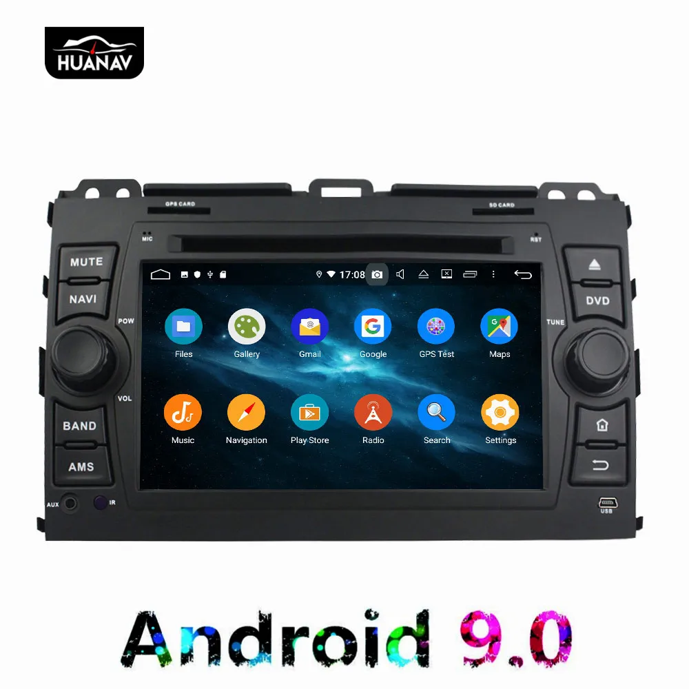 Sale DSP Android 9 Car GPS Navigation Car DVD player for TOYOTA Land Cruiser Prado 2006-2010 auto stereo multimedia player head unit 4