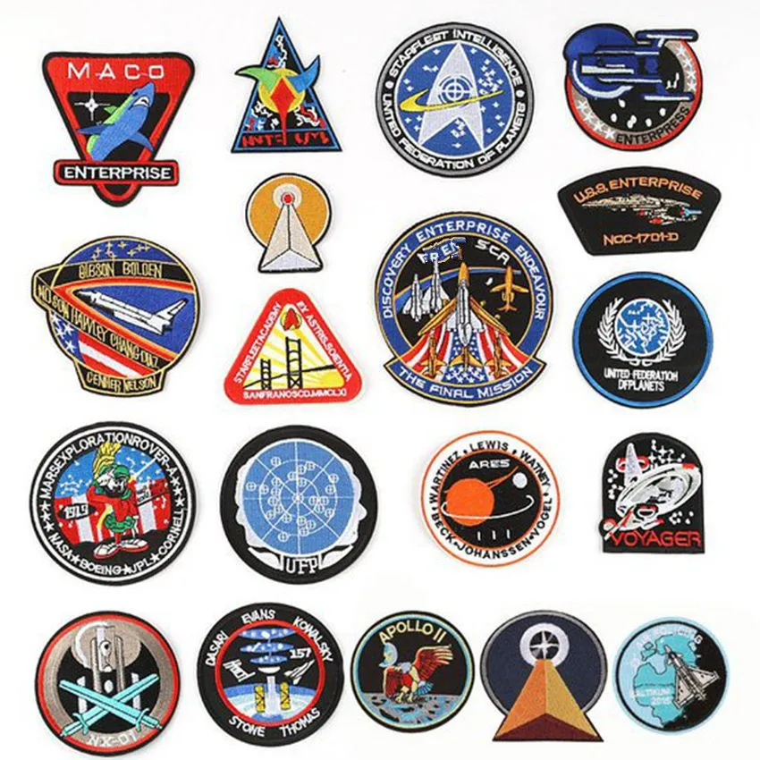 Aliexpress Buy Fashion Space Astronauts Patch Badges Embroidered 