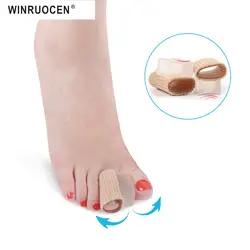 KOTLIKOFF 1 пара гель указательный палец Sub-корректоры для пальцев ног уход для ног: стельки вальгусная шина ортезы дышащие уход для ног: стельки