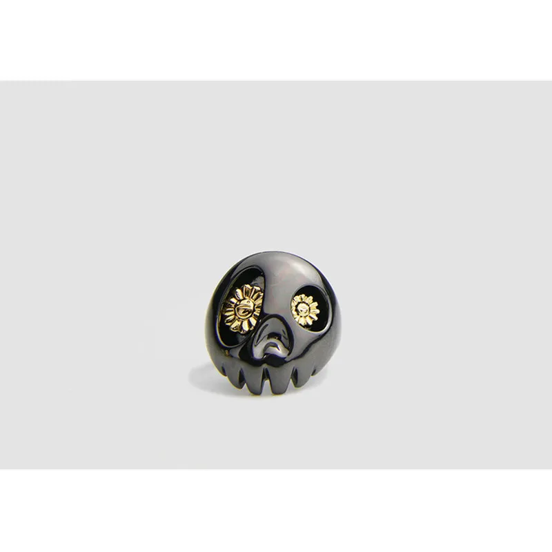 

Takashi Murakami Skull Sunflower Ring OriginalFake Street Art Action Figure Collection Model Toy M987