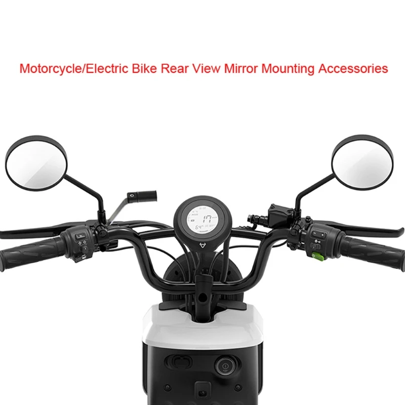 Metal Universal Bike Bicycle Rearview Mirror Mount Holder for Cellphone Bike Stand Racks