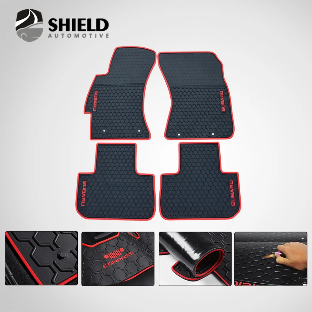 Fits Subaru XV Forester Rubber floor mat custom fit floor mat heavy