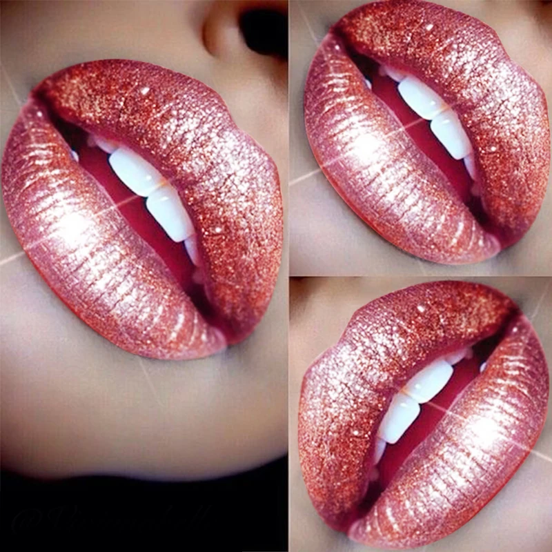 Brand Glitter Flip 18 Colors Lip Gloss Matte Shimmer Lip Gloss Pearl