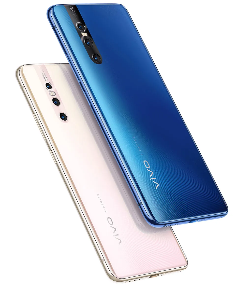 DHL Быстрая Vivo X27 4G LTE мобильный телефон Snapdragon 710 Android 9,0 6,3" ips 2340X1080 8 Гб ram 256 ГБ rom отпечаток пальца МП