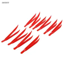 OOTDTY 10 шт. пластиковый Анти-статический Пинцет термостойкий ремонтный инструмент