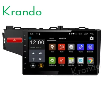 

Krando 10.1" Android 9.0 car radio gps navigation multimedia system for Honda Fit 2014-2015 audio dvd player WIFI