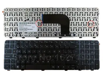 

SP/Spanish Laptop Replacement Keyboard for HP DV6-7000 GLOSSY FRAME BLACK Cuaderno de teclado Repair Computer Notebook Keyboards