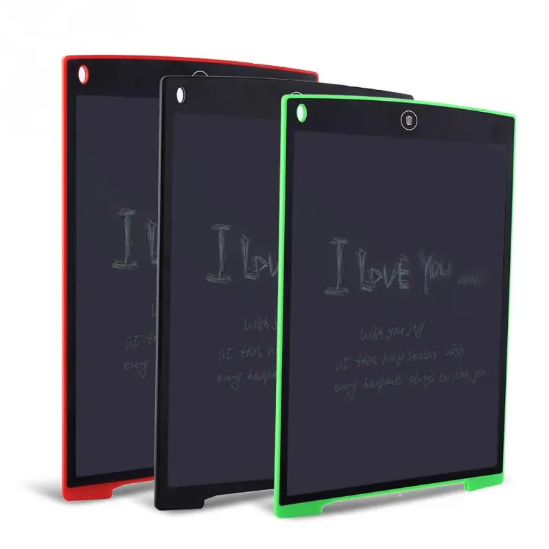 

Digital Portable English Drawing Board 12 Inch Mini LCD Writing ScreenTablet Drawing Board for Adults Kids Children