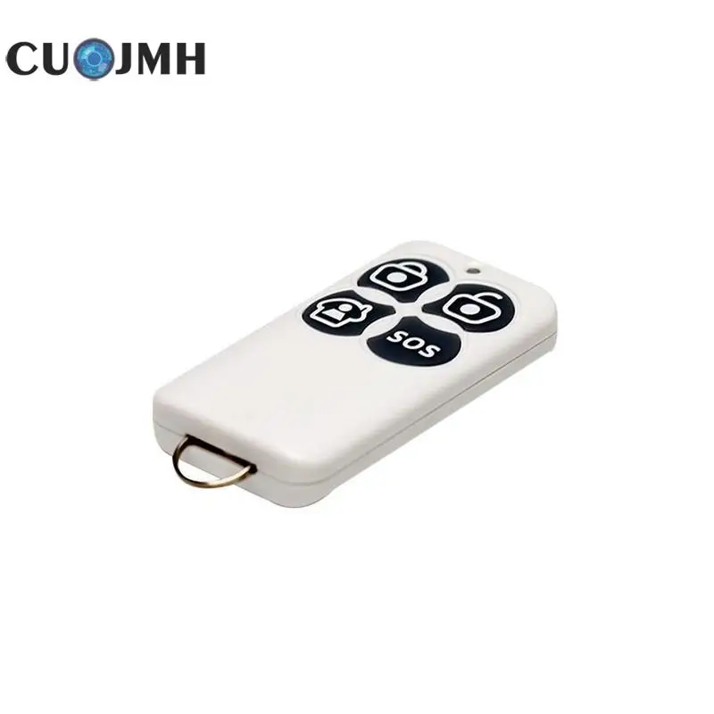 

1 Pcs Wireless Remote Controller Wireless GSM Autodial SMS Home House Office Security Four-Button White Plastic Remote