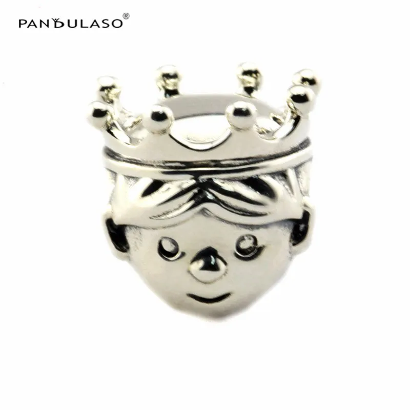 

Pandulaso Precious Prince Vintage Boy Silver Beads for Jewelry Making Silver 925 DIY Fit Charms Original Bracelets & Bangles