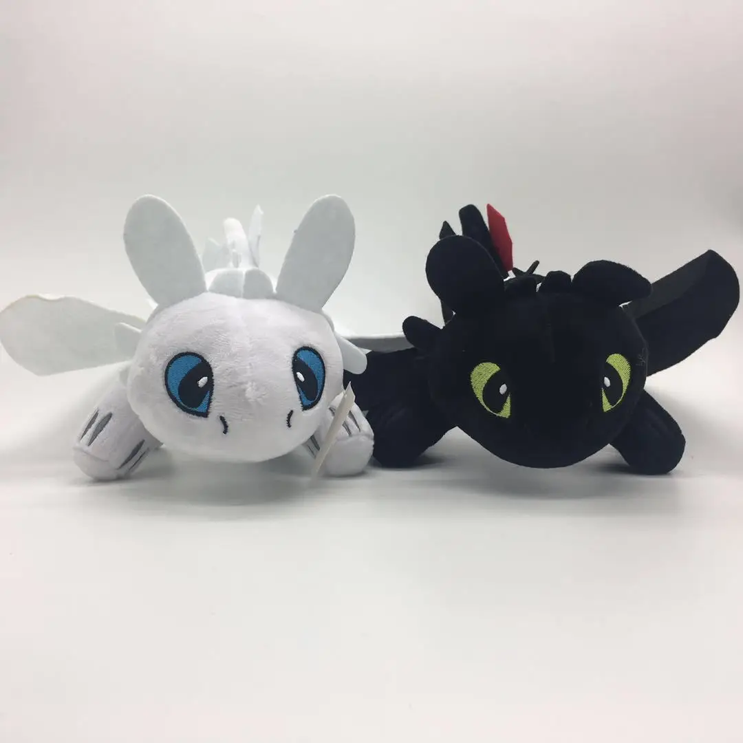 

Anime How to Train Your Dragon Plush Toy Toothless Night Fury Soft Stuffed gifts