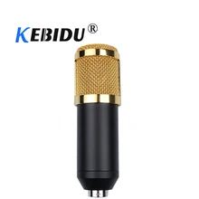 Kebidu модные конденсаторный КТВ Микрофон BM-80 BM-800 MK-F100TL звук Запись микрофон с подвесом для радио микрофон