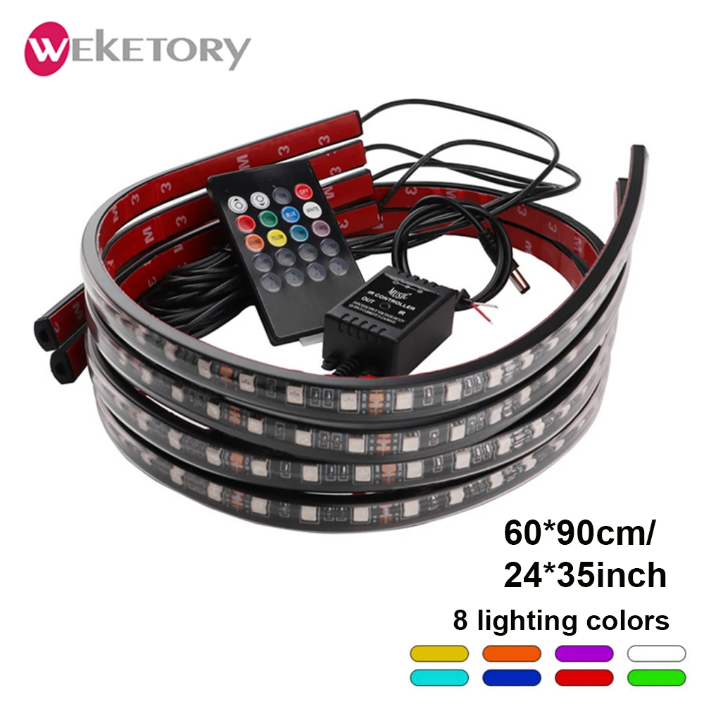 Buy LED Neon Car Underglow Kit Underbody Lights Strip