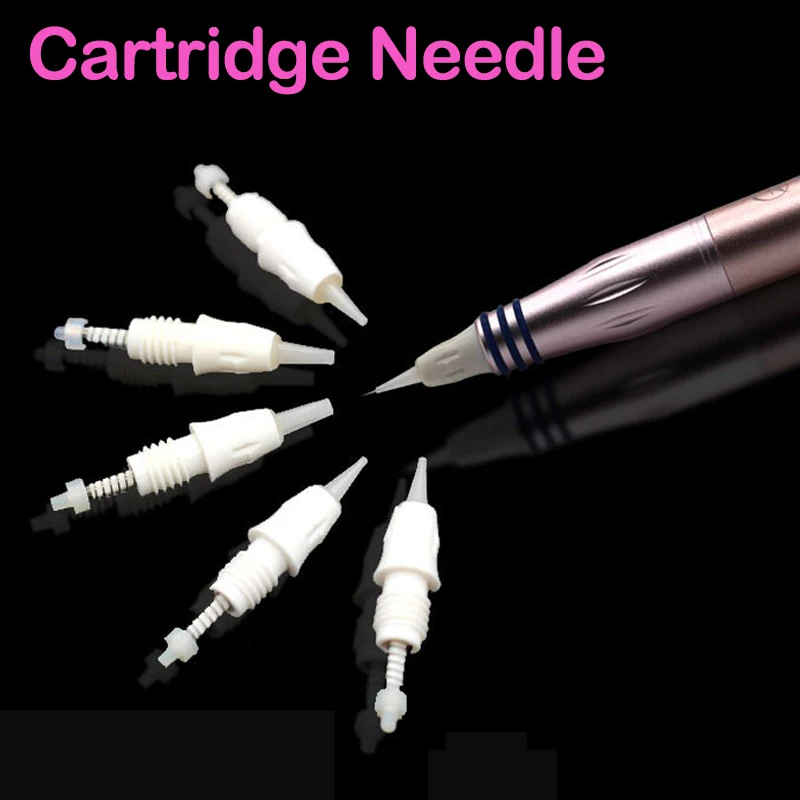 

New Arrival 50pcs High Quality Disposable Cartridge Needle For Permanent Makeup Charmant 3/4 Machine With 1P 2P 3P 5P 7P 3F 5F