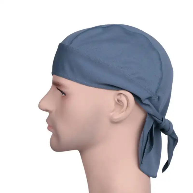 Pirate Cap Head Wrap Men's Biker Hip Hop Smooth Skull Du Rag Headscarf 16 Colors Pirate Cap Head Wrap Men's Biker Hip Hop Smooth Skull Du Rag Headscarf 16 Colors