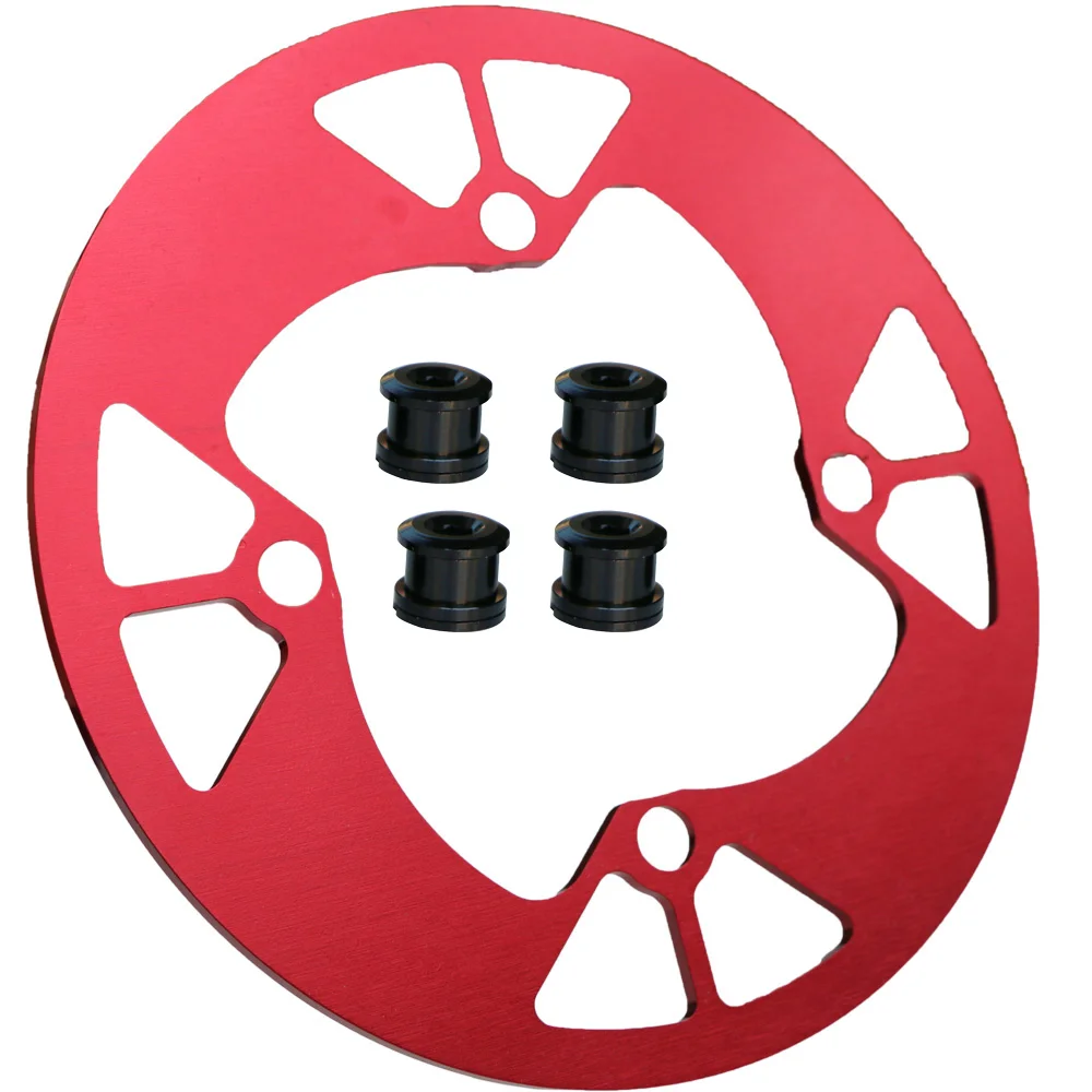 BCD104 104 узкая широкая цепь Bash Guard для горного велосипеда bashguard MTB защита от падения