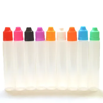 

5pcs 30ml LDPE Empty Pen Shape Plastic Squeezable Eye Dropper E Liquid Juice Refillable Bottles