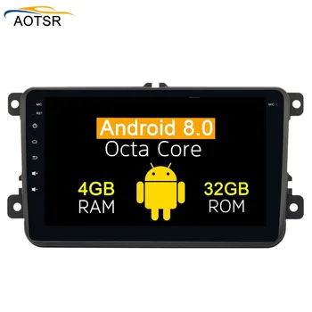 

2 DIn Car DVD 8' HD For VW Volkswagen POLO MK5 2010 GOLF MK6 MK5 2003-2009 Android 8.0 octa 8 coreWith GPS Navigation Radio RDS