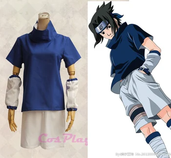 

KIGUCOS Anime Halloween Party Outfit Naruto Cosplay Uchiha Sasuke Costumes