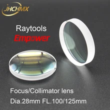 JHCHMX Raytools Collimator Lens/Focus Lens 0-3000W Dia.28mm FL.100/125mm For Raytools Fiber Laser Head BT210 BT230 Bodor Machine JHCHMX Raytools Collimator Lens/Focus Lens 0-3000W Dia.28mm FL.100/125mm For Raytools Fiber Laser Head BT210 BT230 Bodor Machine