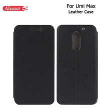 Кожаный чехол Alesser для Umi max, роскошные чехлы и чехлы из искусственной кожи, флип-чехол с подставкой, защитная задняя крышка для Umi Max phone