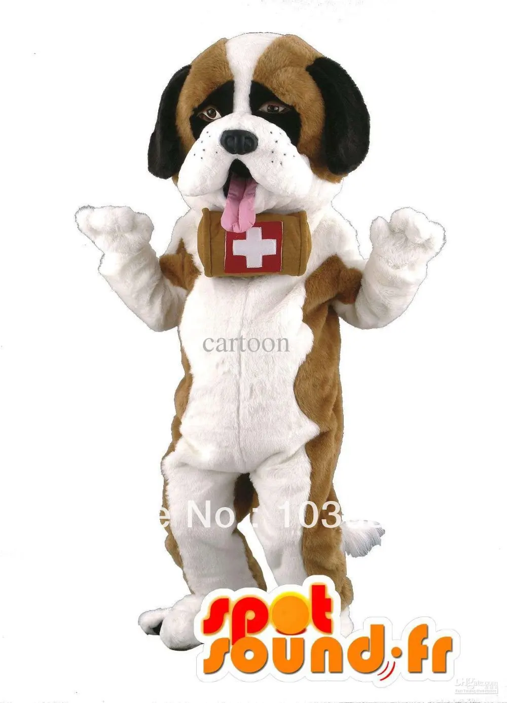 

Hot sale! customized St Bernard Dog for sale anime carnival costume Halloween Dress kids party free shipping