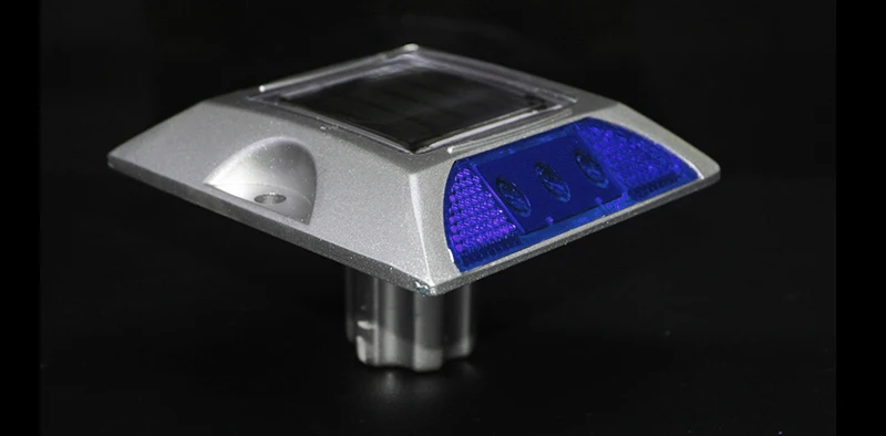 Квадратный алюминиевый LED кошачий ржаной отражатель Солнечный Дорожный стержень