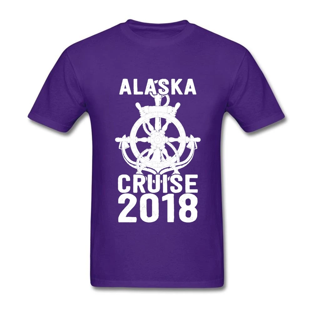  Designs T-Shirt for Men Going Out Adult Man T Alaska Cruise 2019 O-Neck Funny Quilt T Formal Blouse