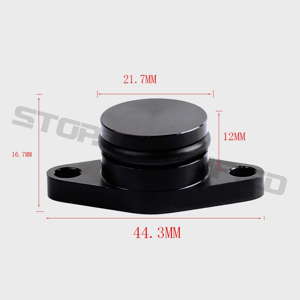 22 mm and 33 mm Swirl Flap Flaps Delete Removal Blanks Plugs For BMW M57 M57N M57TU
