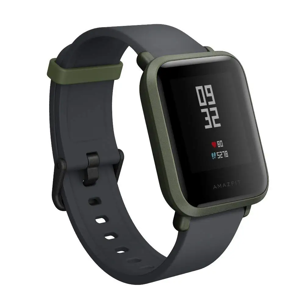 Оригинальные Смарт-часы Huami Global Amazfit Bip Beep, пульсометр, gps, IP68, водонепроницаемые, поддержка Strava, умные часы, Android iOS