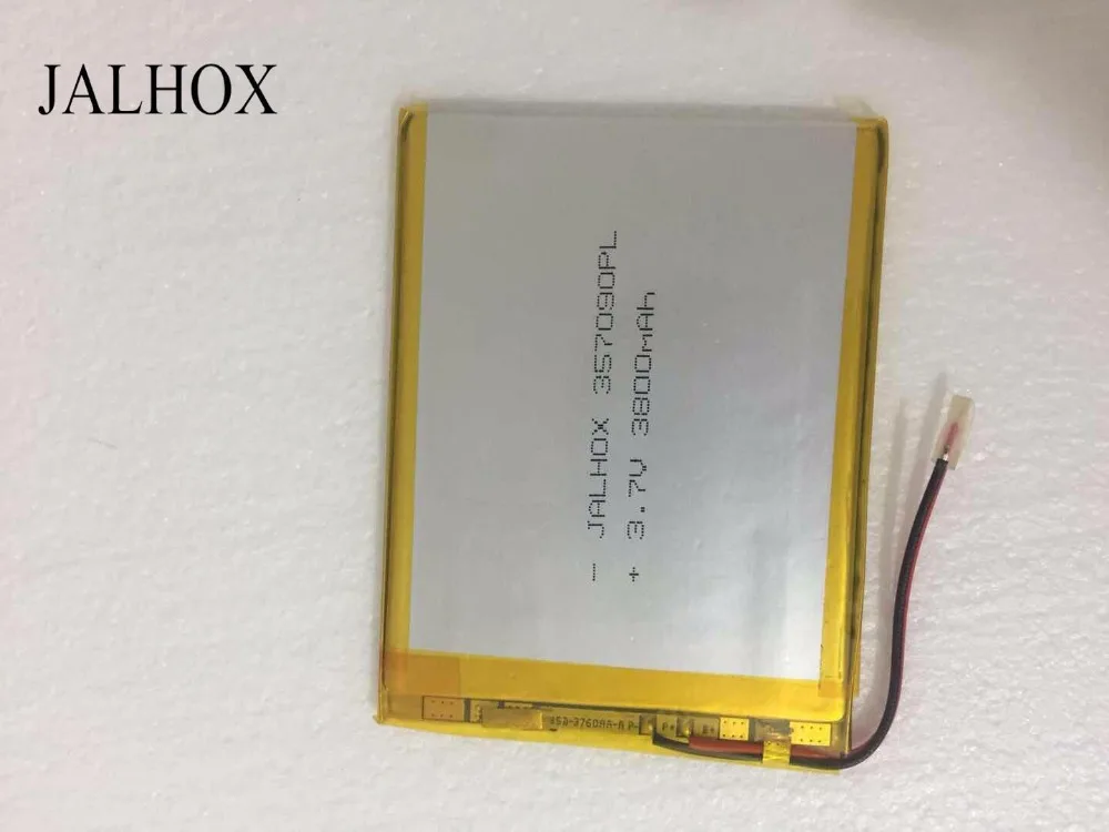 

JALHOX 7 inch tablet universal battery pack for DEXP Ursus NS370 3.7v 3800mAh polymer lithium Battery