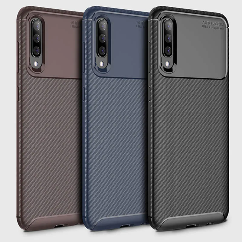 Чехол из углеродного волокна для Samsung Galaxy A70 20 30 50 51 71 52 72 5G м 31 противоударный