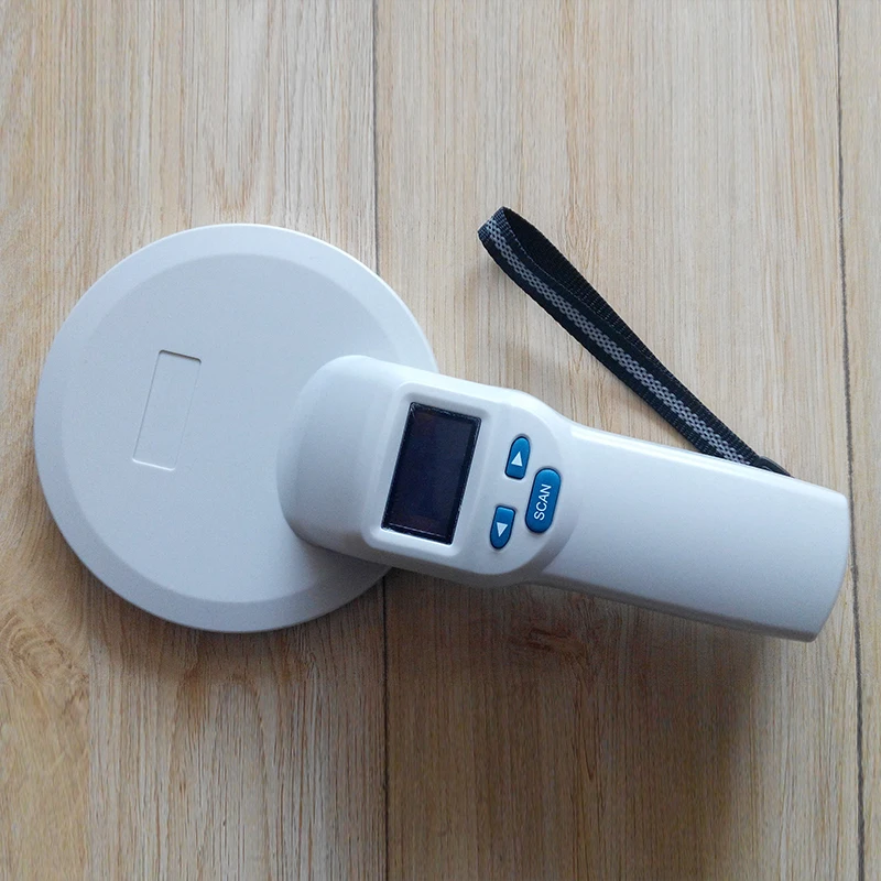 

134.2khz Dog cat Pet ID Microchip Scanner FDX-B ISO 11784/11785 RFID Bluetooth Animal Handheld reader, OLED Display Screen