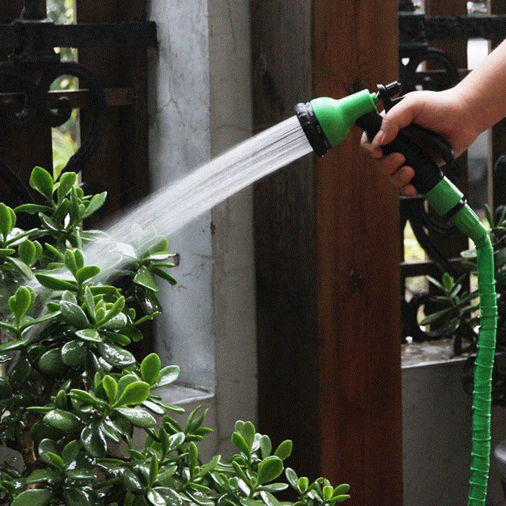 8 Mode Garden Magic Water Spray Head Adjustable Pipe Nozzlein Sprayers