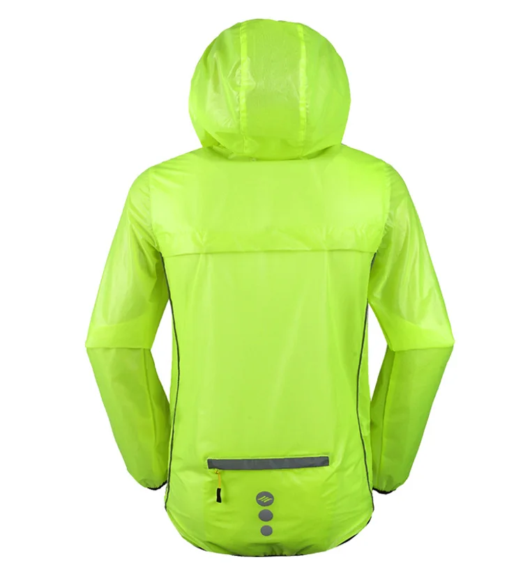 Santic, водонепроницаемая велосипедная куртка, дождевик UPF30+, ветрозащитная, дышащая, велосипедная, велосипедная, дождевик, с капюшоном, зеленая, мужская, велосипедная куртка
