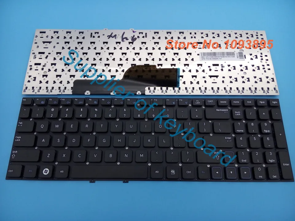 Новая английская клавиатура для SAMSUNG 300E5A 305E5A 300V5A 305V5A 300E5X NP300E5A NP300V5A ноутбук английская клавиатура черный