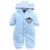2017 Novo Inverno Quente Infantil Dos Desenhos Animados Dot Macacão de Bebê Das Meninas Dos Meninos Hoodies Casaco Grosso de Algodão Acolchoado Macacão Newborn Bebes Snowwear