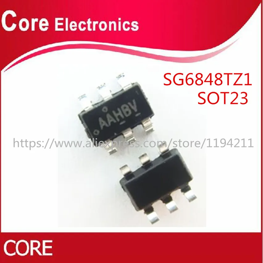 50 шт. SG6848TZ1 SOT23 6 SG6848 сот SG6848T 6848TZ1 СОТ 23 6|Интегральные схемы| |