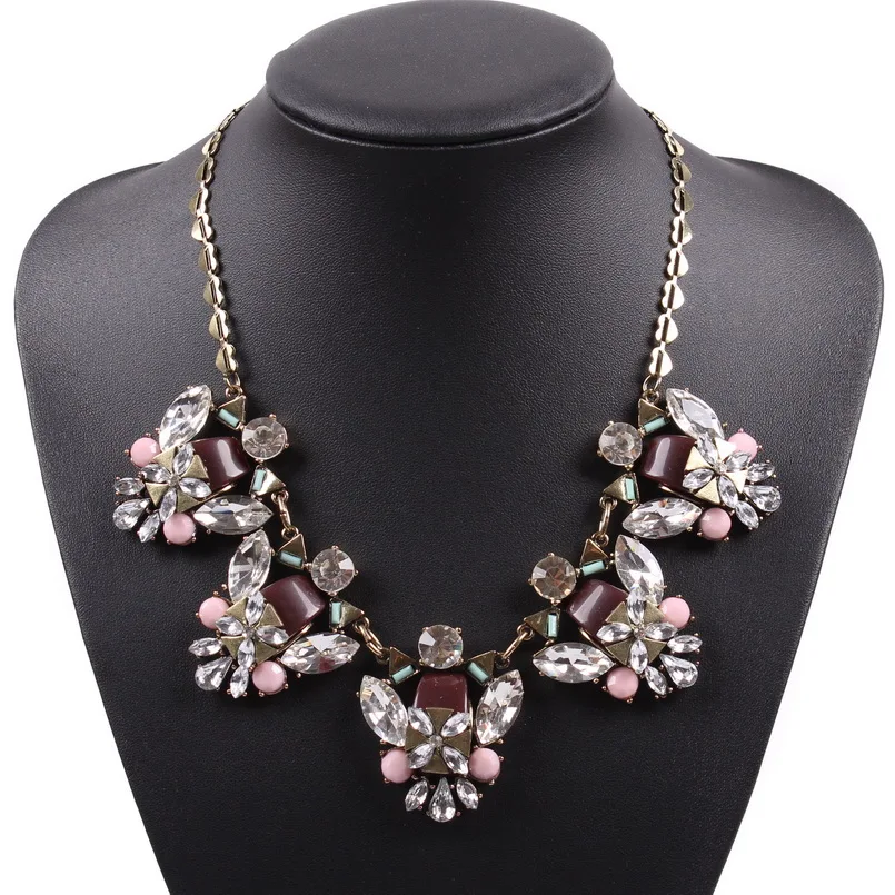Autumn Fashion 2018 New Latest Design Elegant Crystal Statement Pendant 