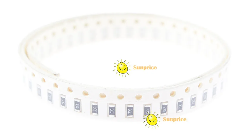 Portable! sunprice 1206 33R SMD Precision Resistors (100-Piece) Hot Well-pleasing | Электронные компоненты и