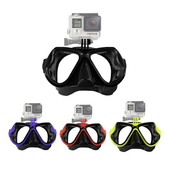

Diving Mask Scuba Dive Snorkel Swimming Googgles Tempered Glasses for GoPro Hero 7 6 5 Xiaomi Yi 4K SJCAM SJ7 EKEN H9