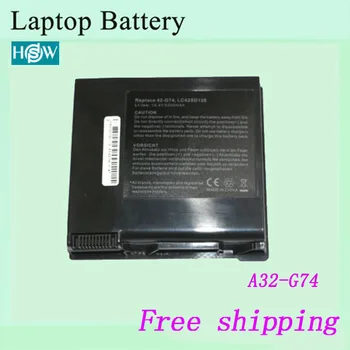 

A42-G74 Laptop battery For Asus ICR18650-26F LC42SD128 14.4V 4400mah Free shipping