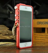 For Apple iphone 6 Metal bumper TRIGGER Tactical Edition for iphone6 4.7 inch premium metal bumper frame case cover + Free Film