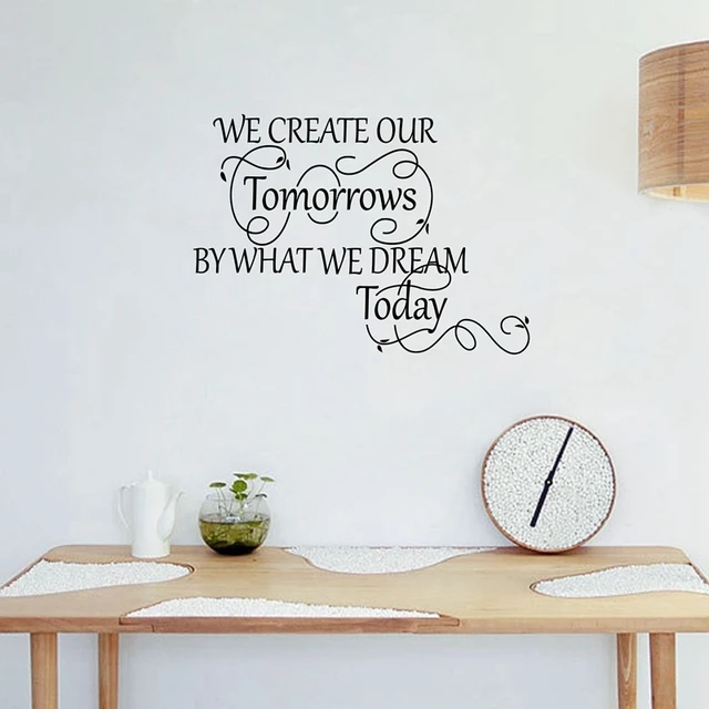 large size free shipping inspirational vinyl wall decals we create
