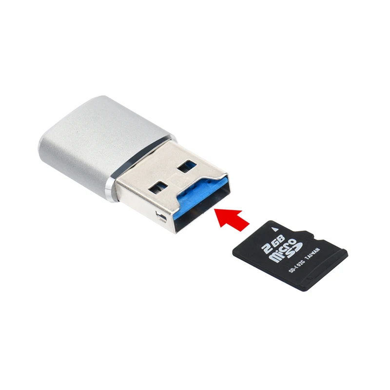 USB Micro SD кард-ридер 5 Гбит/с супер скорость USB 3,0 Micro SDXC TF T-flash кард-ридер адаптер