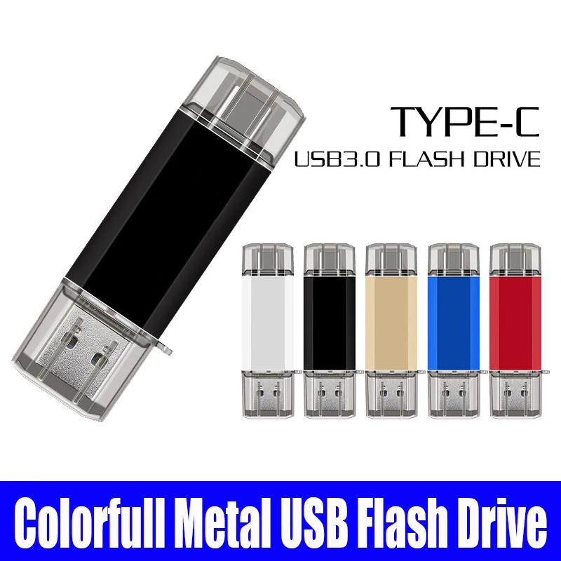 

Cle USB 3.0 Pendrive 128 GB GO OTG Usb Stick Type C Pen Drive 256GB 128GB 64GB 32GB 16GB USB Flash Drive 3.0 for Type-C Device