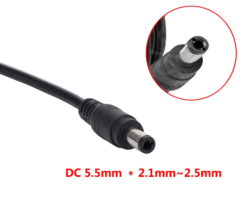 С IC программы AC DC 12 В 2A адаптер питания Трансформатор 2,5 мм x 5,5 мм 1.5A зарядное устройство для камер видеонаблюдения светодиодный светильник