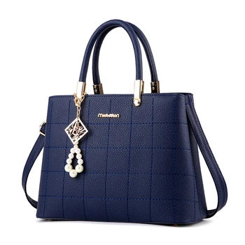 

2019 Vintage Women's Handbags Famous Brand Shoulder Bags Ladies Totes Simple Crossbody Bag Pu Leather Women Messenger Bag LSH631