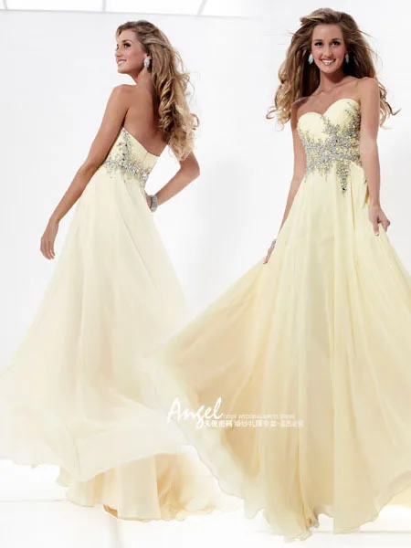 

free shipping robe de soiree 2016 new fashion hot vestido de festa Cheap chiffon long sweetheart beach Graduation Dresses